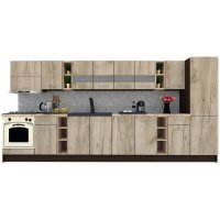 Bucatarie MARINA NEW 390 A Wenge / Decor K002